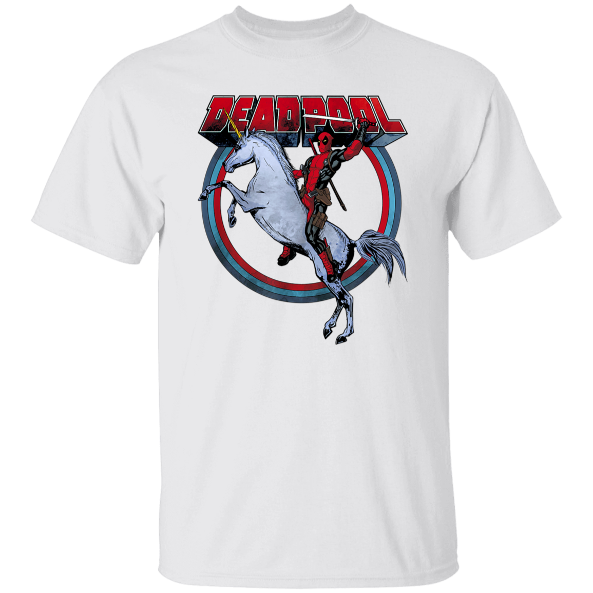 "UNICORN DEADPOOL" 5.3 oz. T-Shirt