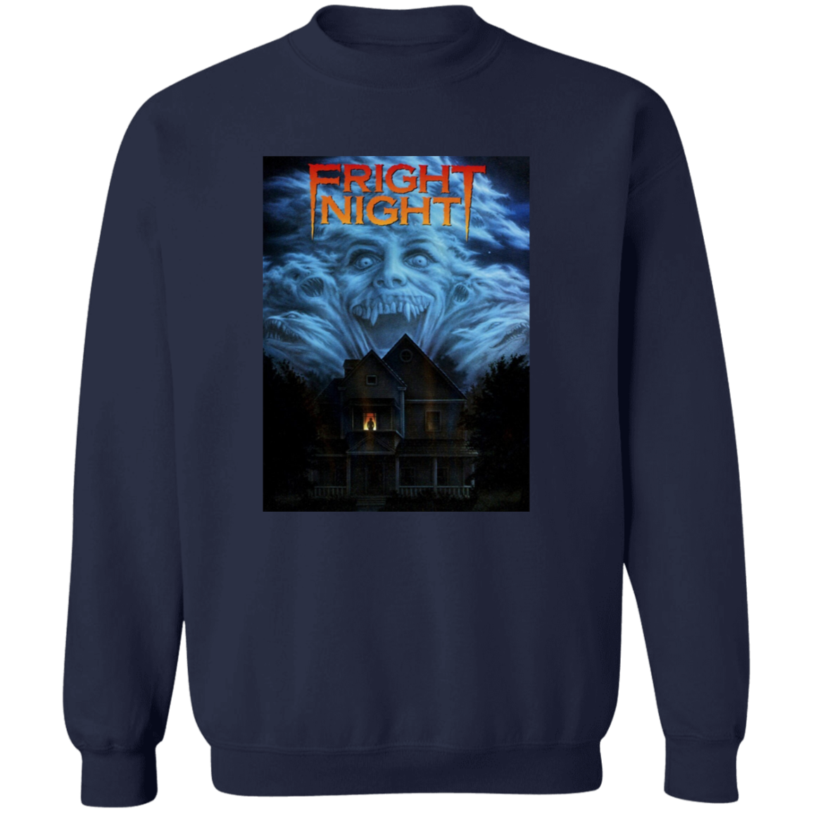 "FRIGHT NIGHT" Crewneck Pullover Sweatshirt