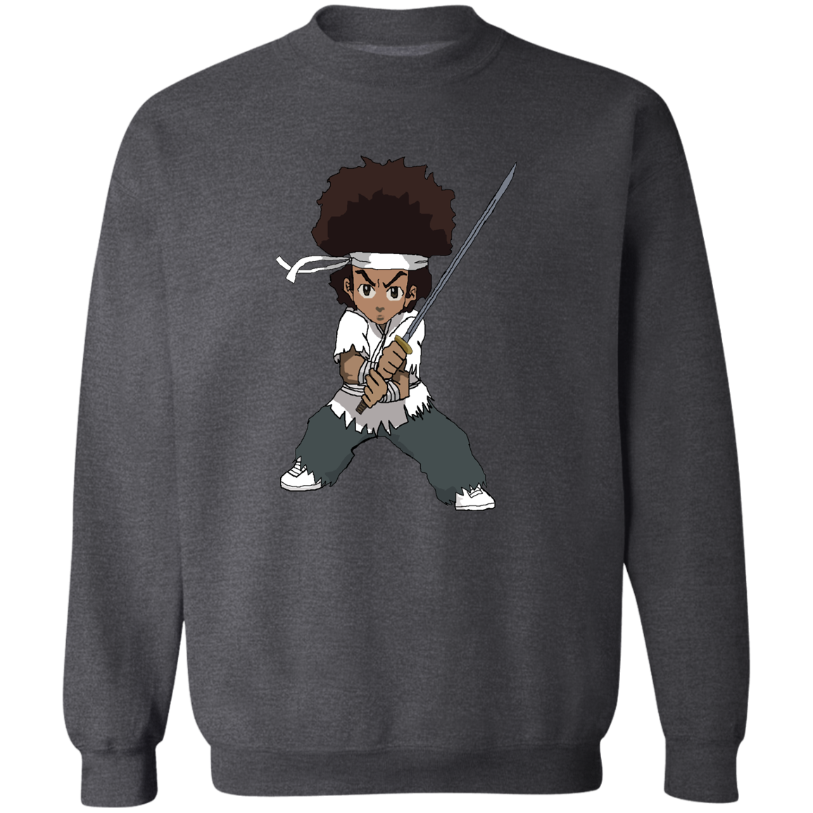 "FREEMAN SAMURAI" Crewneck Pullover Sweatshirt