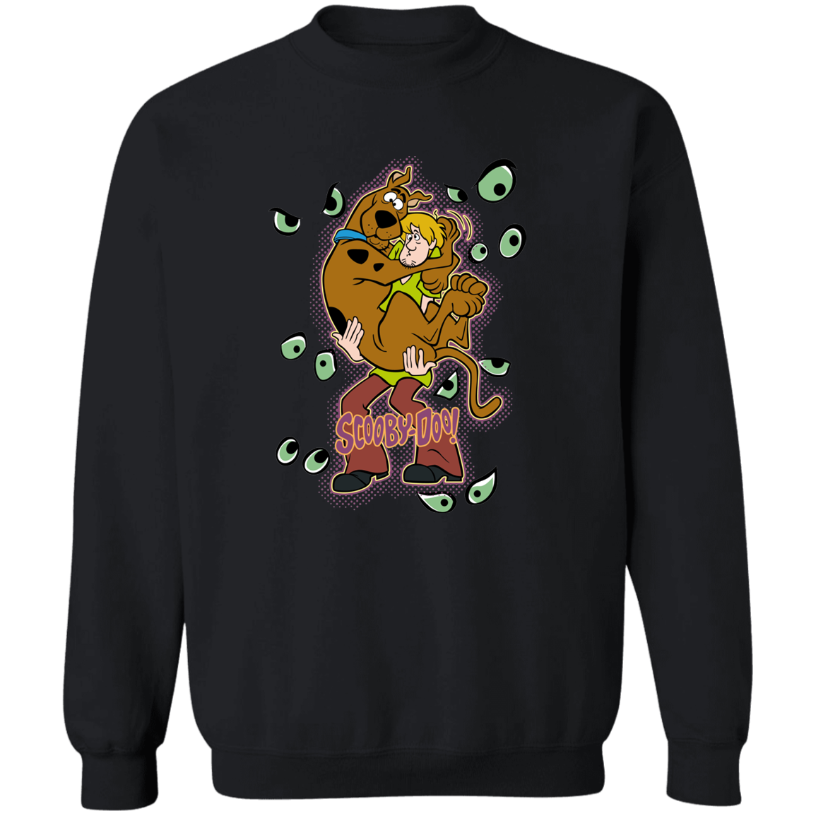 "SCOOBY-DOO" Crewneck Pullover Sweatshirt