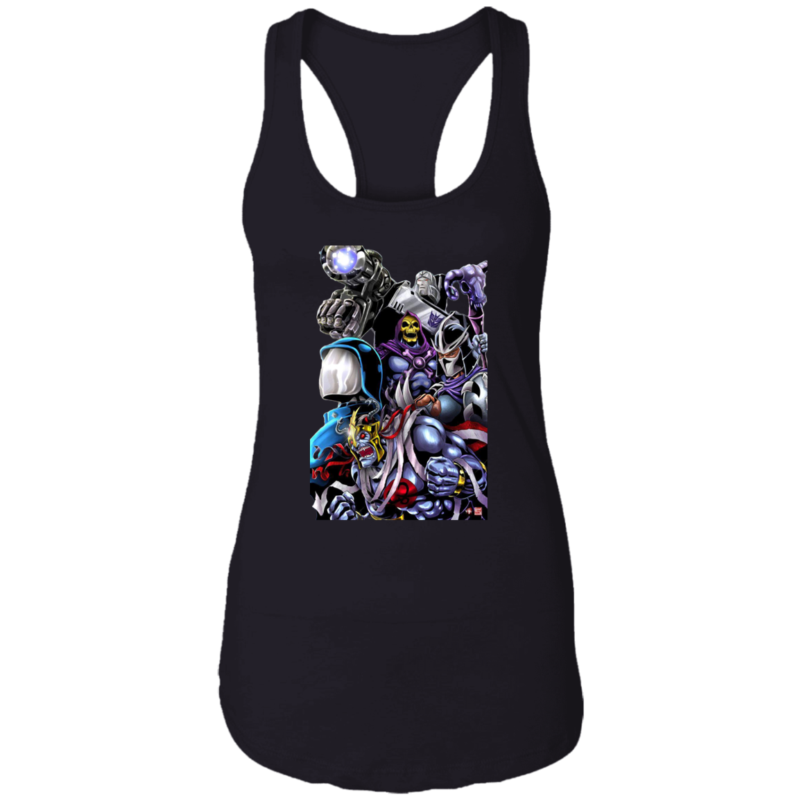 "80's EVIL" Ladies Ideal Racerback Tank