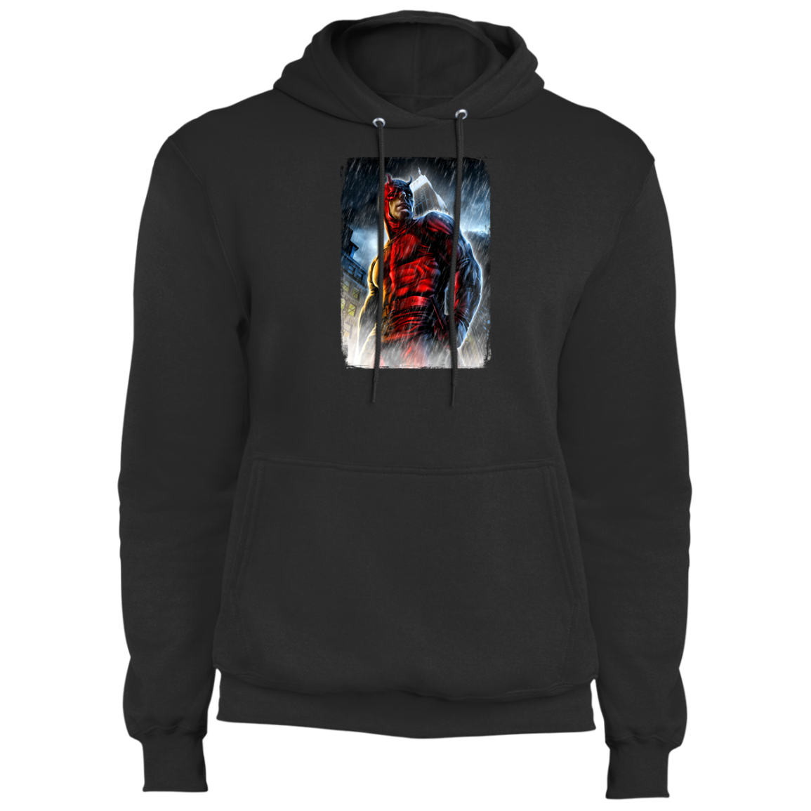 "THE MAN WITHOUT FEAR" Core Fleece Pullover Hoodie