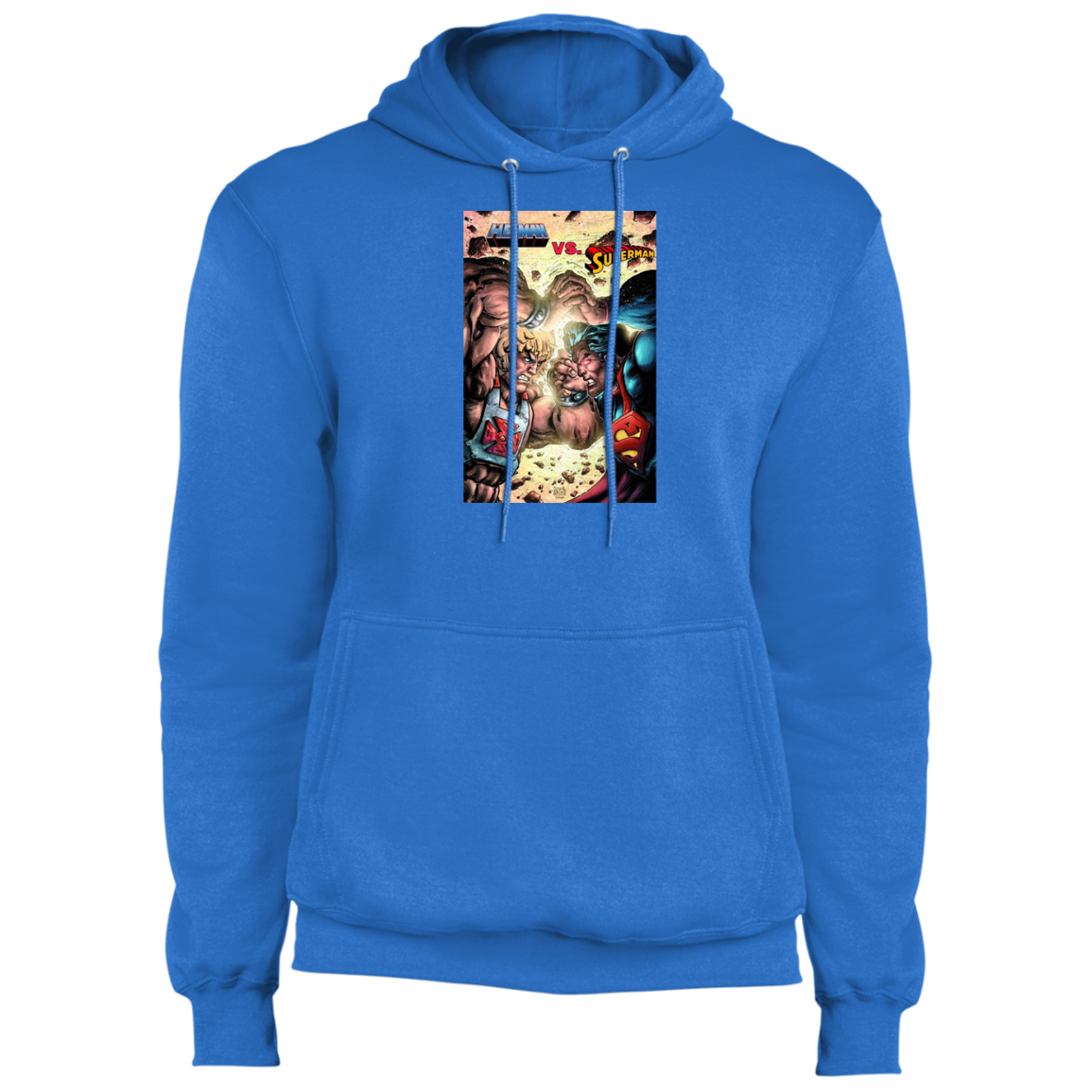 "HE-MAN VS SUPERMAN" Core Fleece Pullover Hoodie