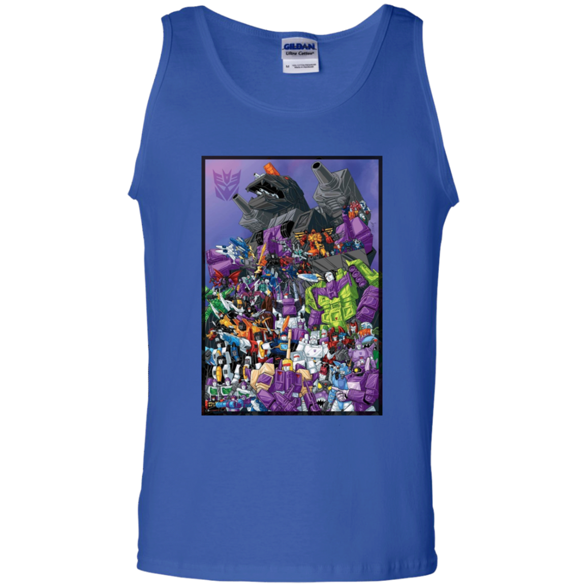 "DECEPTICONS UNITE" 100% Cotton Tank Top