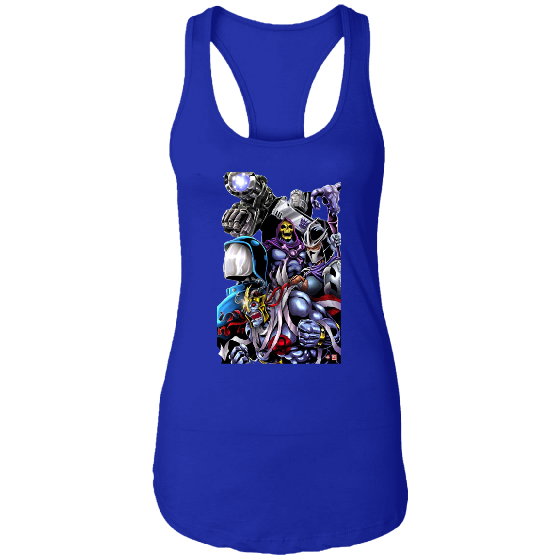 "80's EVIL" Ladies Ideal Racerback Tank