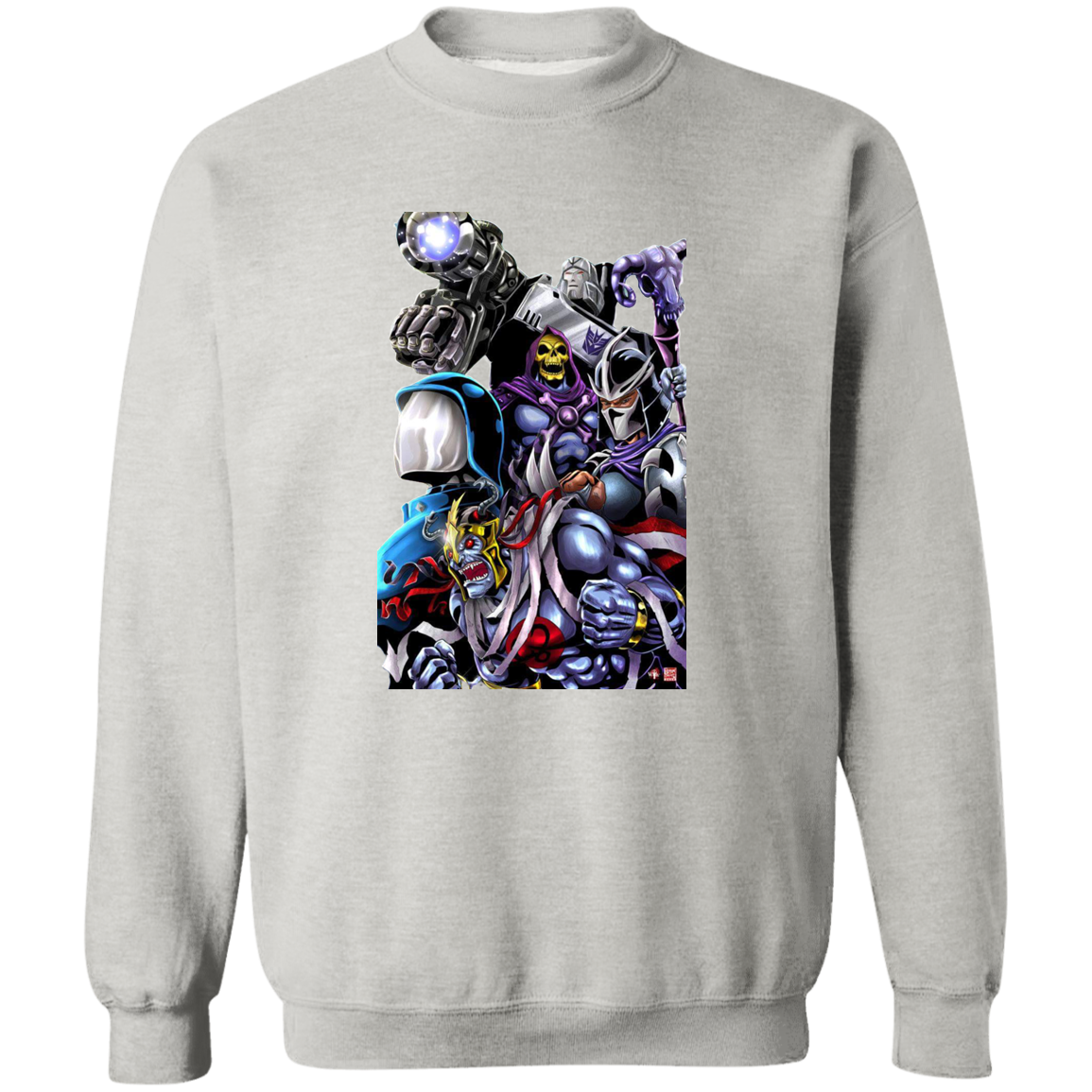 "80's EVIL" Crewneck Pullover Sweatshirt