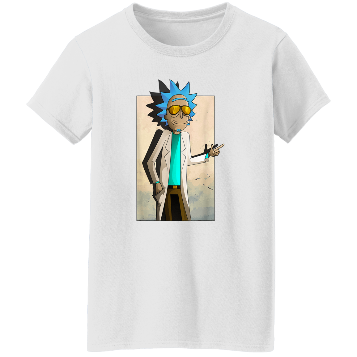 "COOL RICK" Ladies' 5.3 oz. T-Shirt