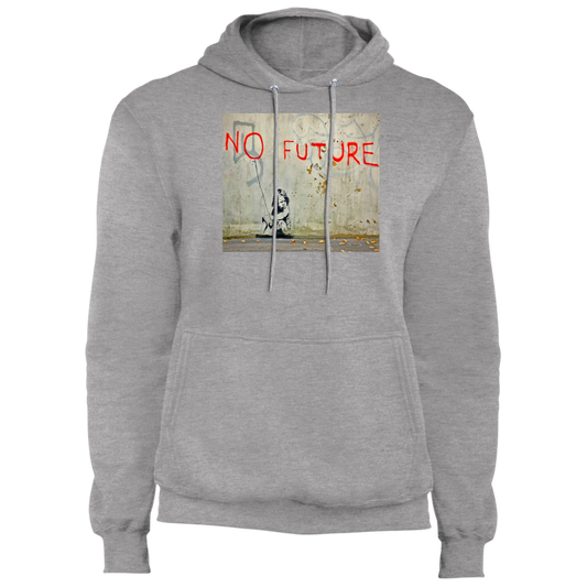 "NO FUTURE" Core Fleece Pullover Hoodie