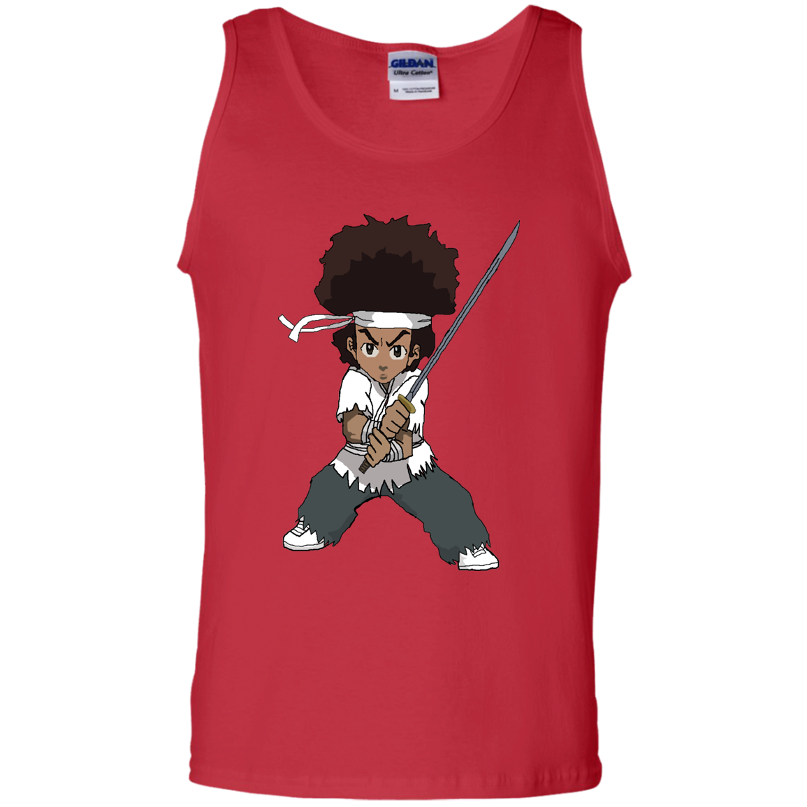 "FREEMAN SAMURAI" 100% Cotton Tank Top