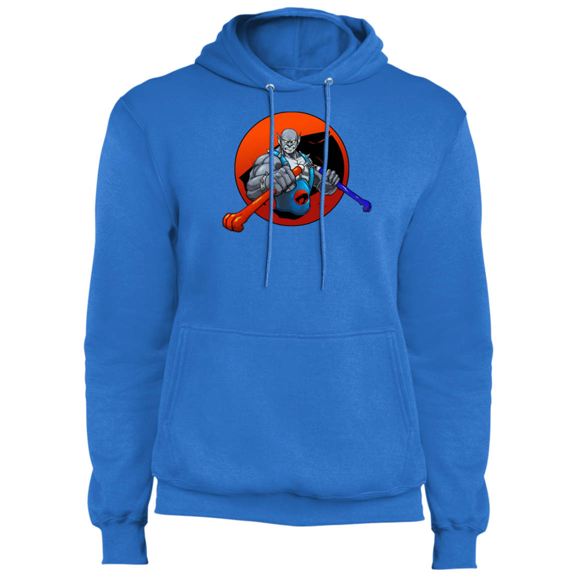 "PANTHRO" Core Fleece Pullover Hoodie