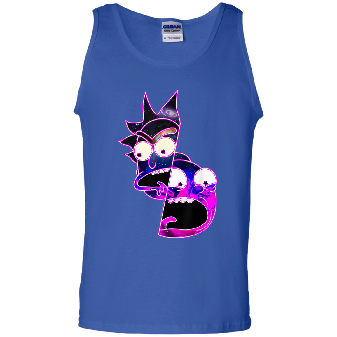 "TRIPPY RICK AND MORTY" 100% Cotton Tank Top