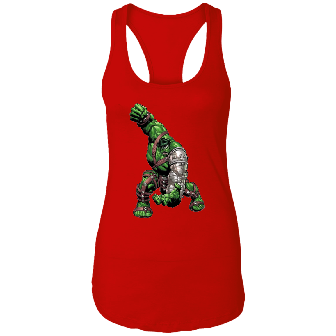 "WAR HULK" Ladies Ideal Racerback Tank