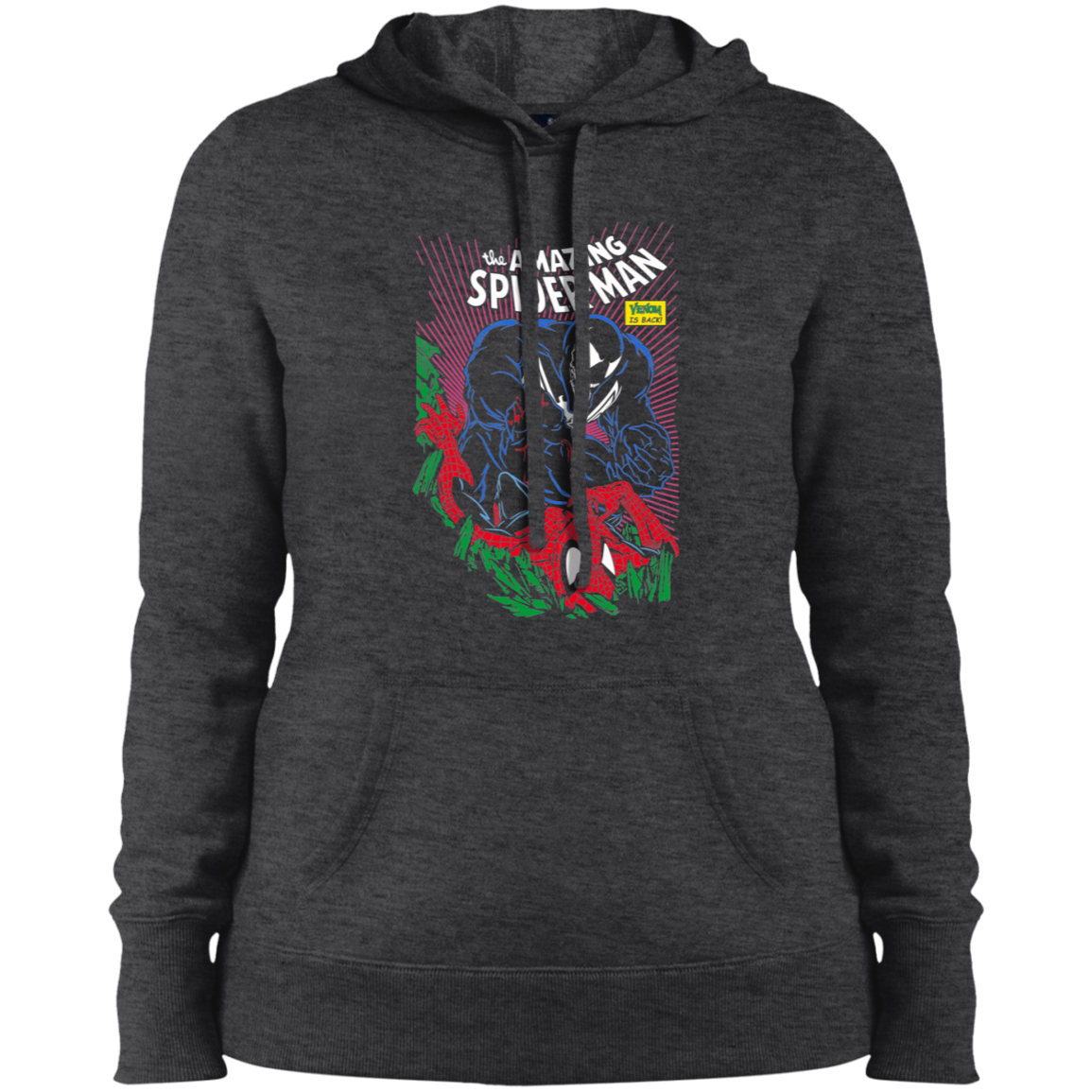 "VENOM IS BACK" Ladies' Pullover Hooded Sweatshirt