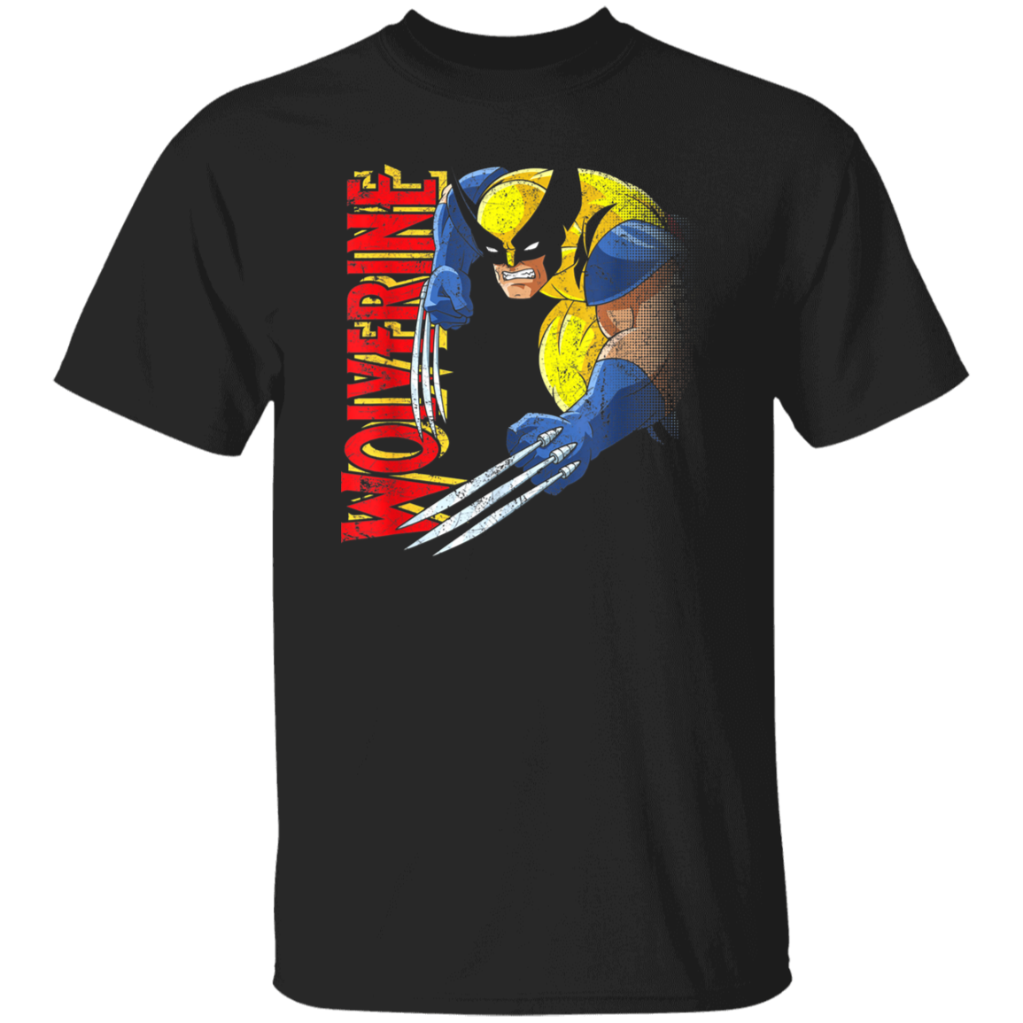 "RETRO WOLVERINE" 5.3 oz. T-Shirt