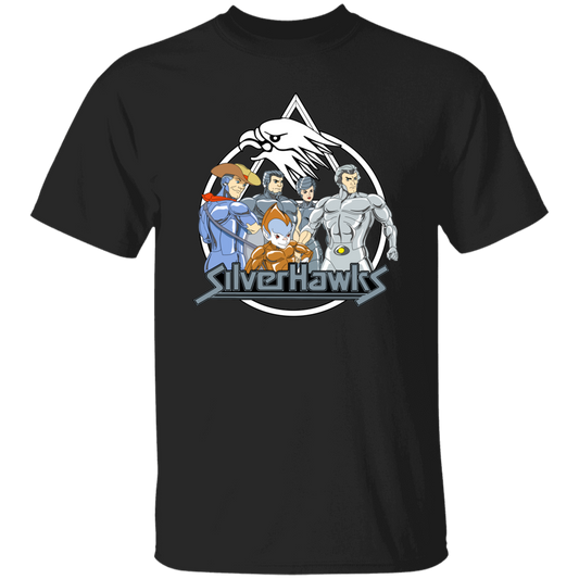 "SILVERHAWKS" 5.3 oz. T-Shirt