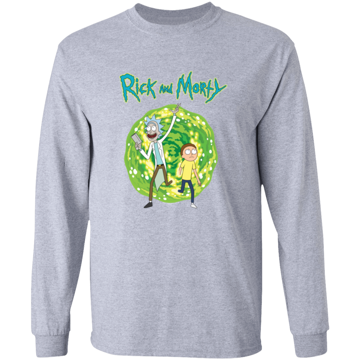 "RICK AND MORTY" LS Ultra Cotton T-Shirt