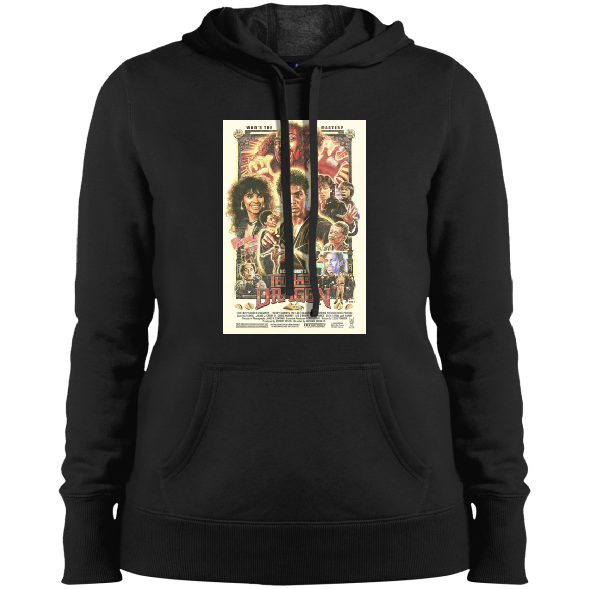 "WHO IS THE MASTER" Ladies' Pullover Hooded Sweatshirt