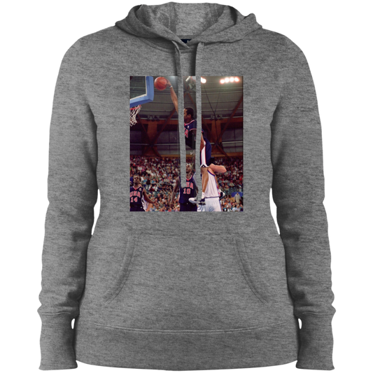 "HALF MAN HALF AMAZING" Ladies' Pullover Hooded Sweatshirt