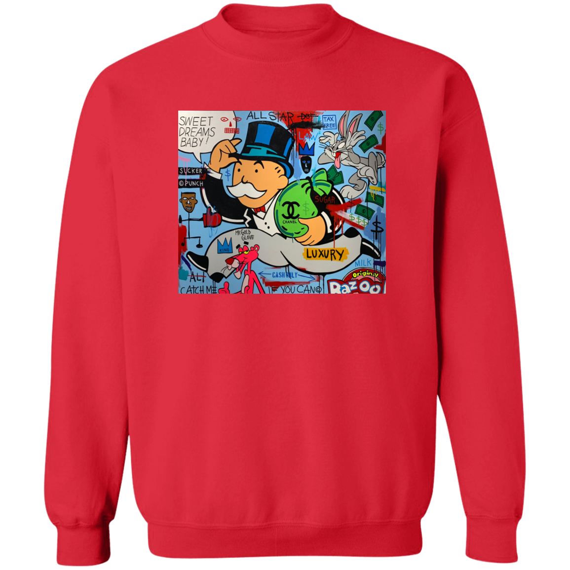 "SWEET DREAMS" Crewneck Pullover Sweatshirt