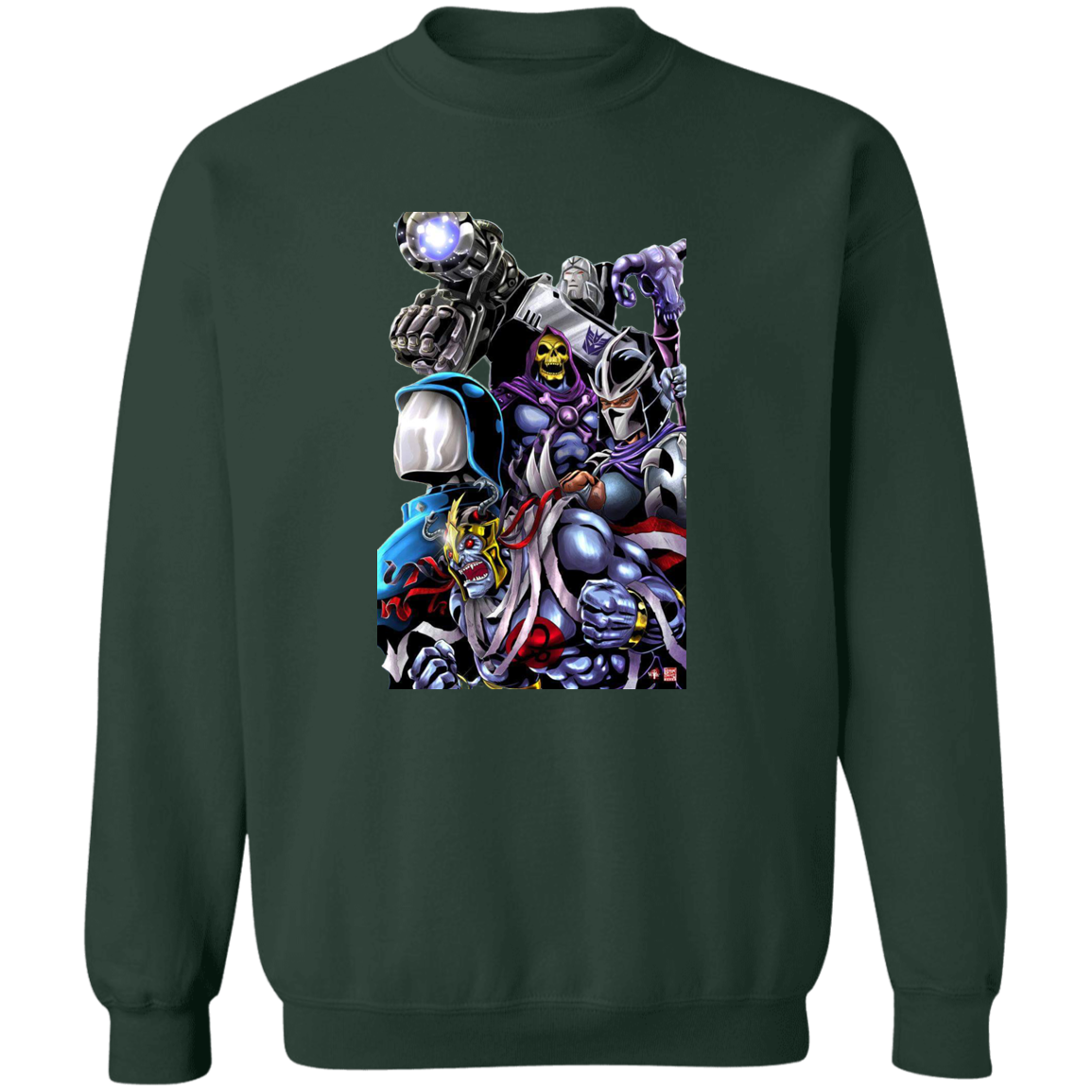 "80's EVIL" Crewneck Pullover Sweatshirt