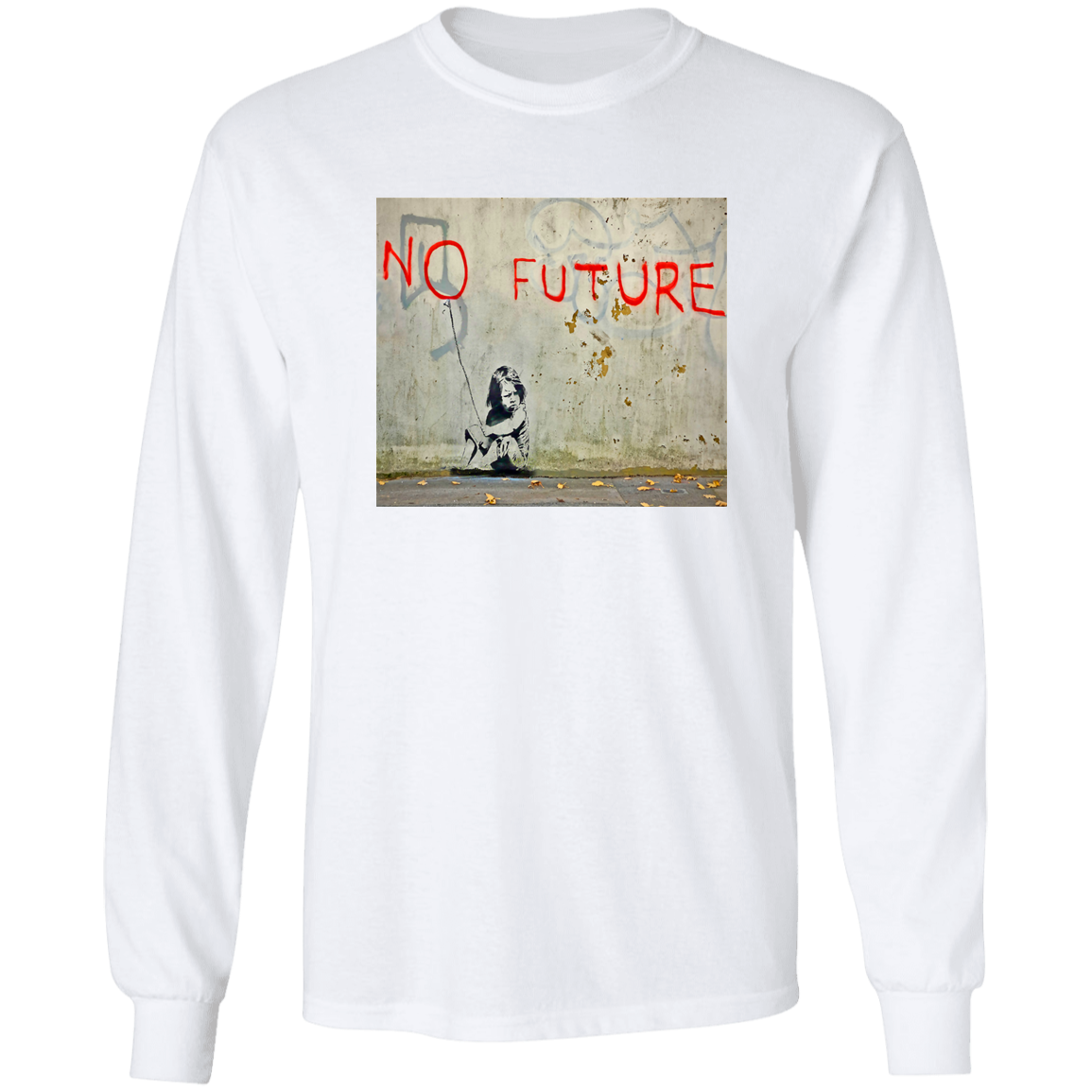 "NO FUTURE" LS Ultra Cotton T-Shirt