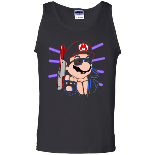 "MARIO TERMINATOR" 100% Cotton Tank Top