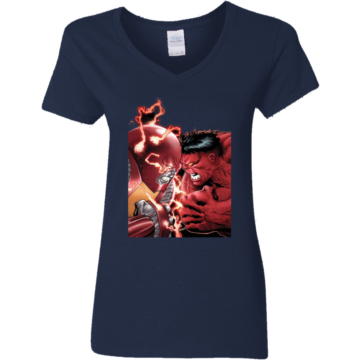 "THE ULTIMATE GRUDGE MATCH" Ladies' 5.3 oz. V-Neck T-Shirt