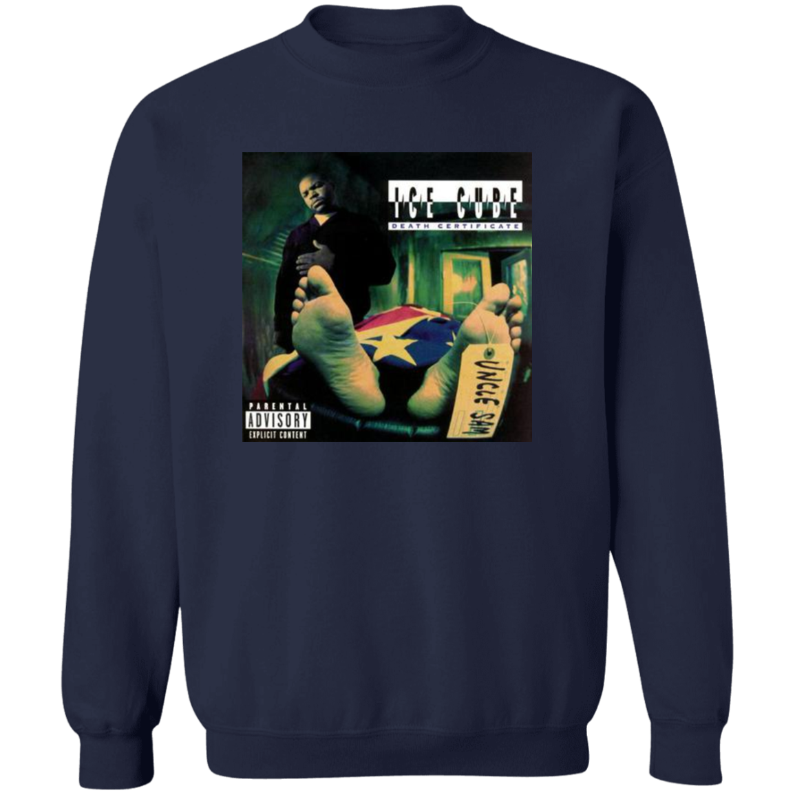 "I.C.D.C." Crewneck Pullover Sweatshirt