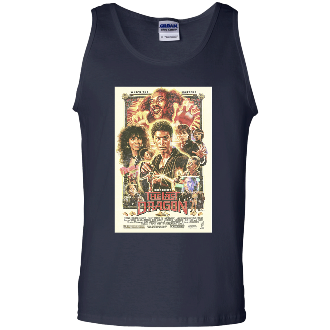 "WHO IS THE MASTER" 100% Cotton Tank Top