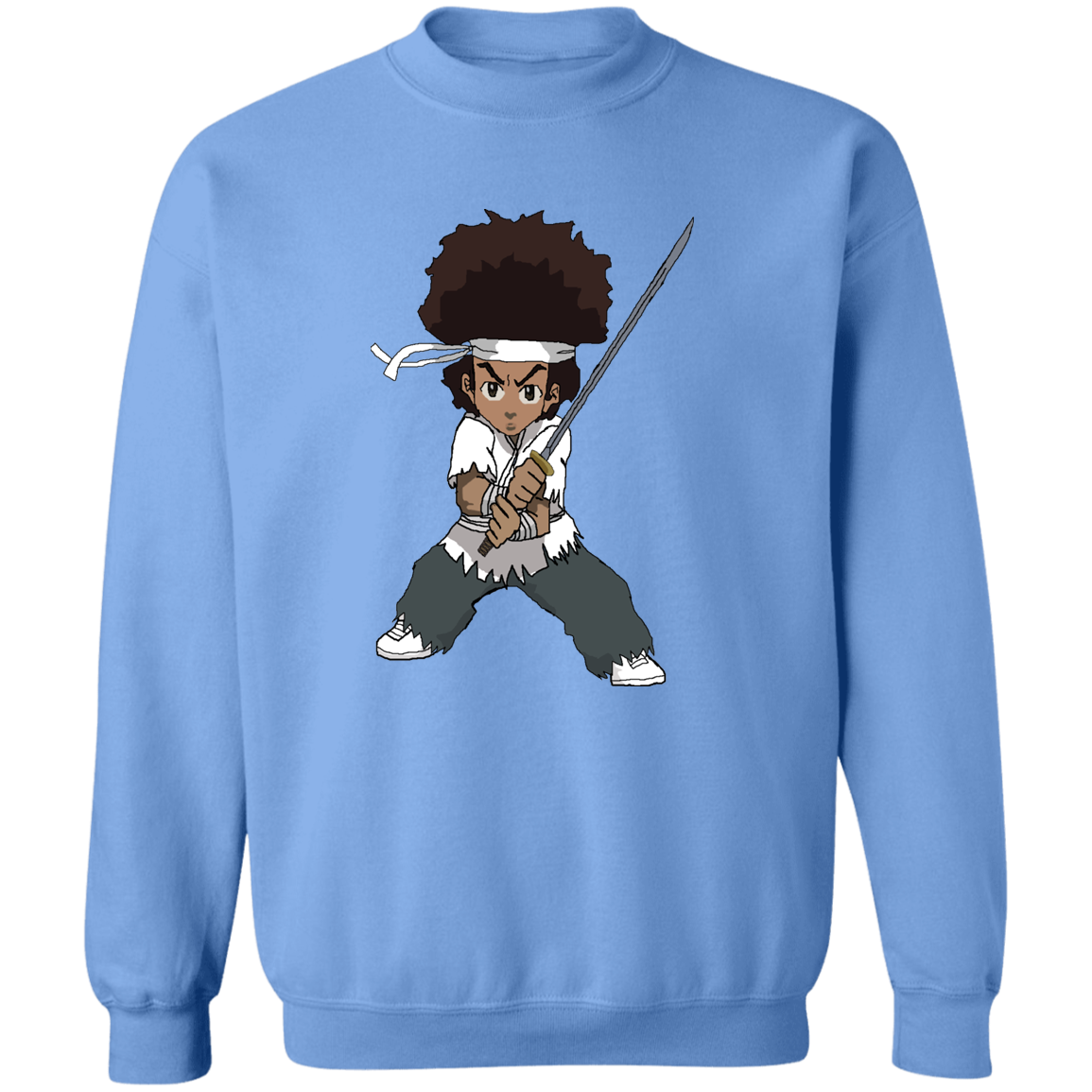 "FREEMAN SAMURAI" Crewneck Pullover Sweatshirt