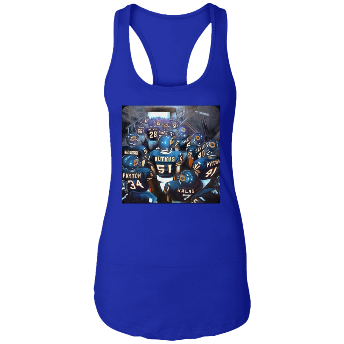 "MONSTERS OF THE MIDWAY" Ladies Ideal Racerback Tank