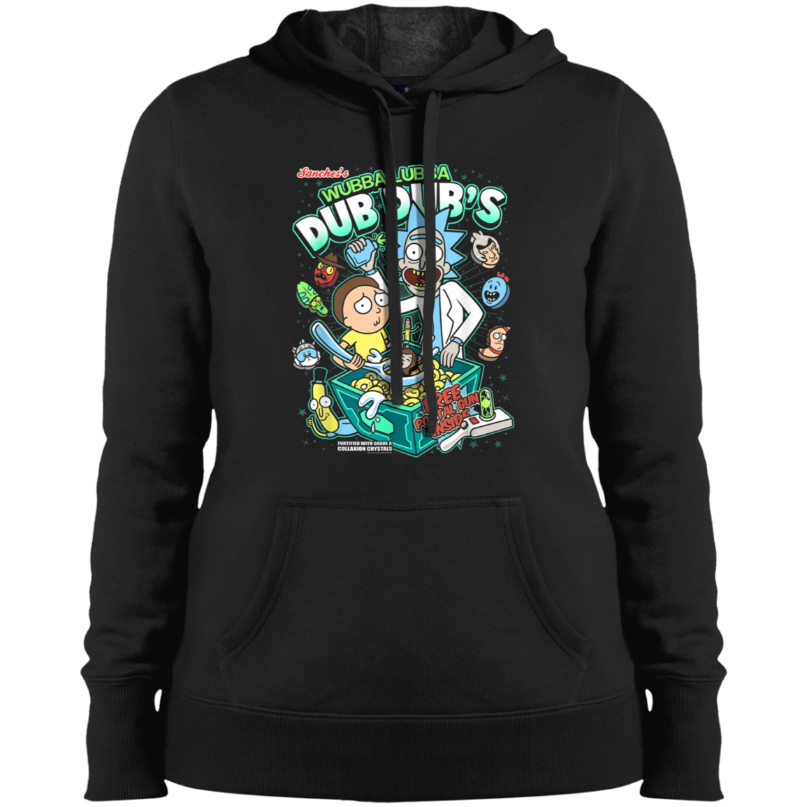 "DUB DUBS CEREAL" Ladies' Pullover Hooded Sweatshirt