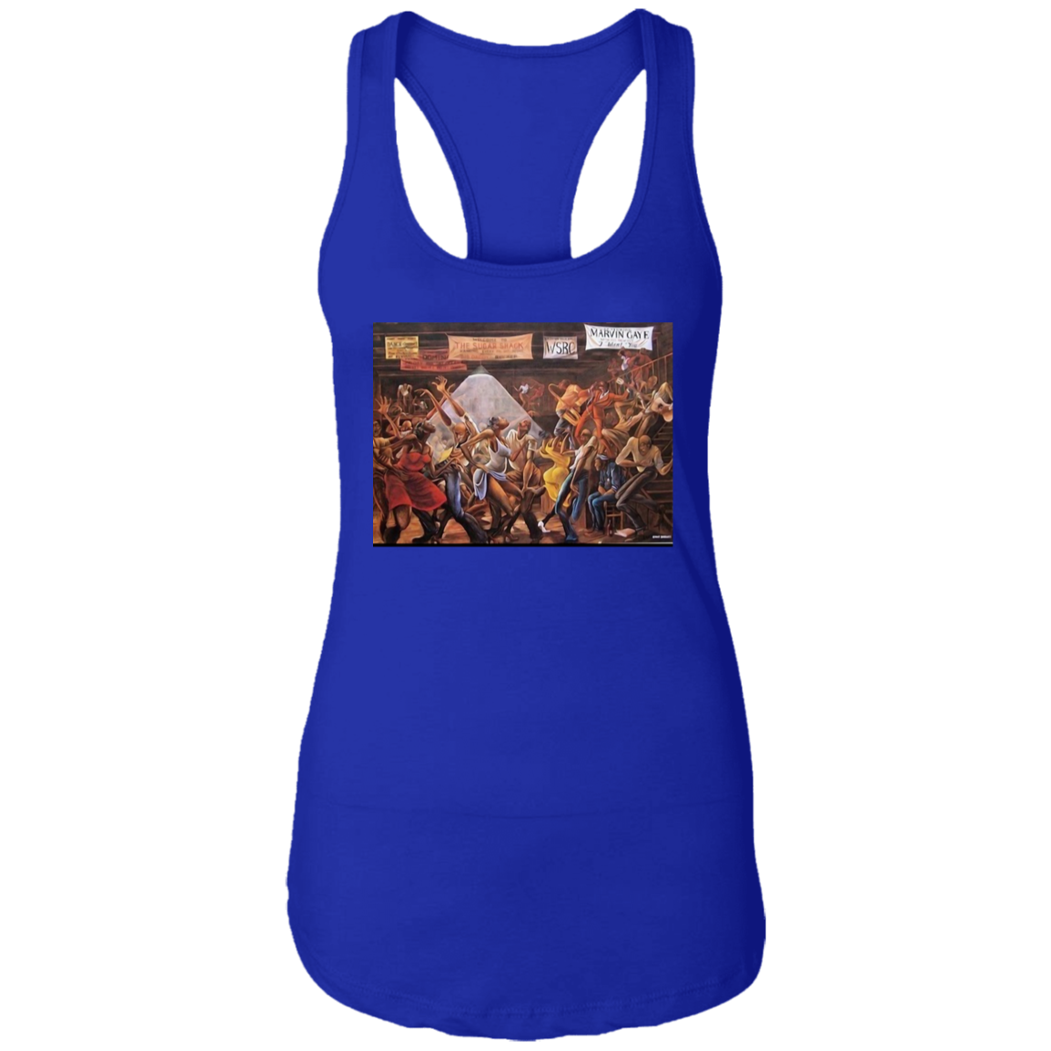 "GOOD TIMES" Ladies Ideal Racerback Tank