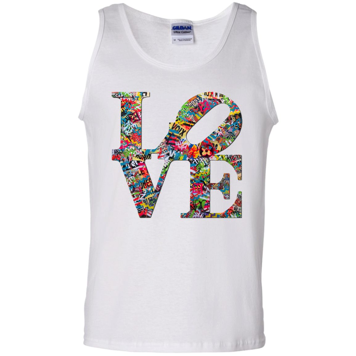 "LOVE 2.0" 100% Cotton Tank Top