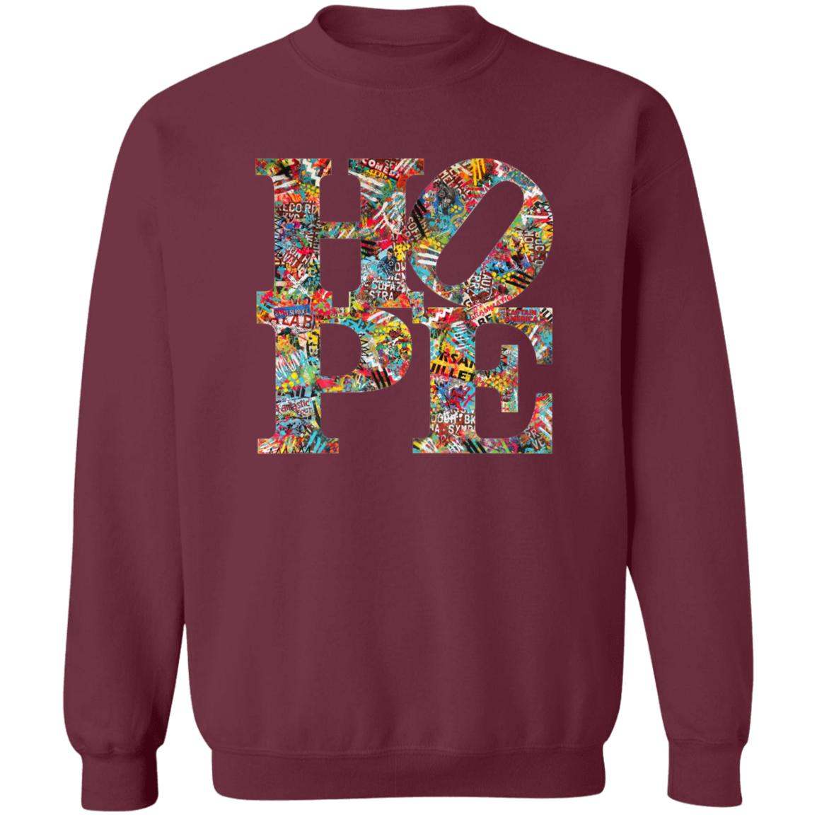 "HOPE" Crewneck Pullover Sweatshirt