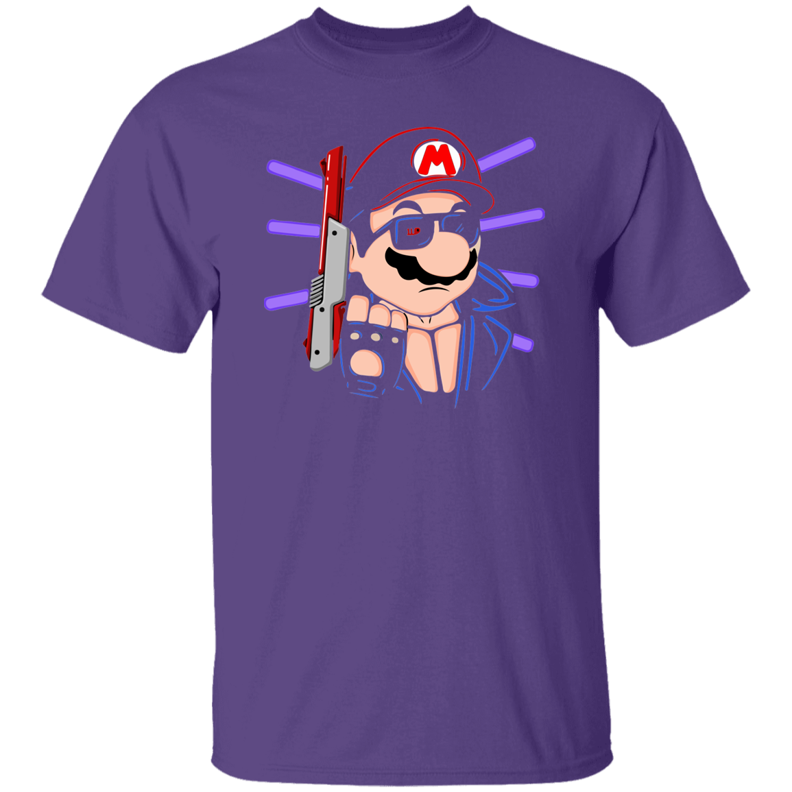 "MARIO TERMINATOR" 5.3 oz. T-Shirt