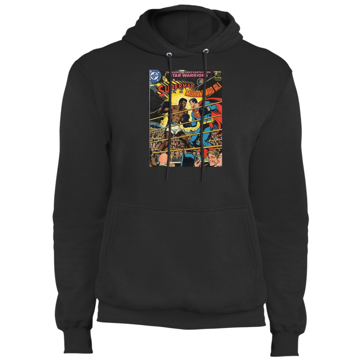 "SUPERMAN VS ALI" Core Fleece Pullover Hoodie