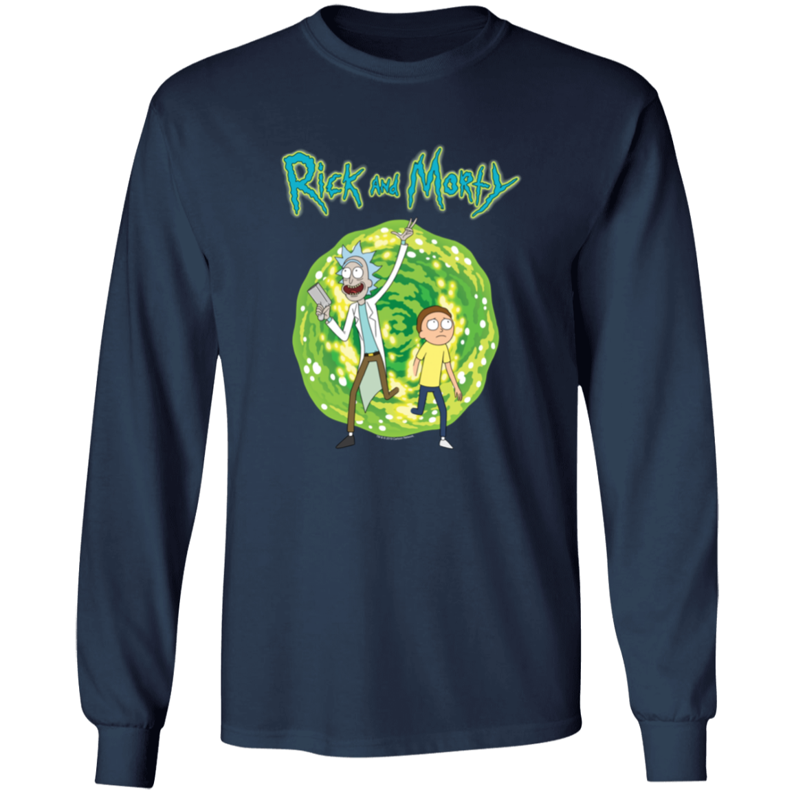 "RICK AND MORTY" LS Ultra Cotton T-Shirt