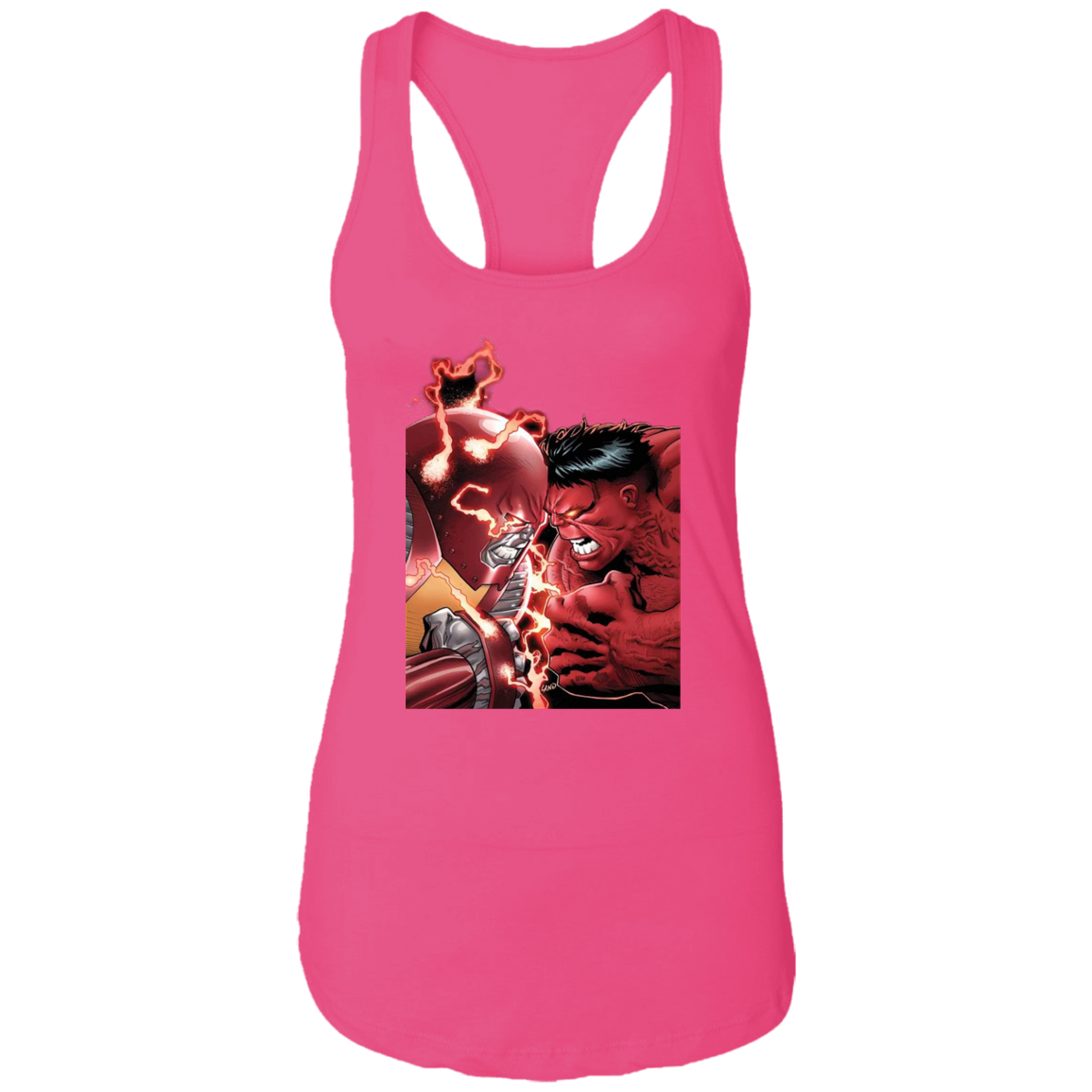 "THE ULTIMATE GRUDGE MATCH" Ladies Ideal Racerback Tank