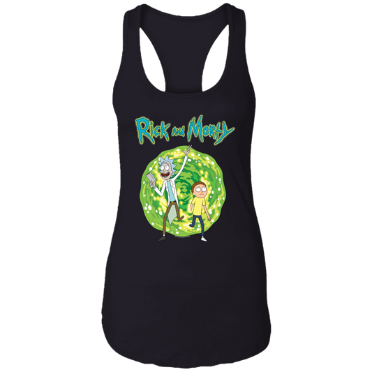 "RICK AND MORTY" Ladies Ideal Racerback Tank