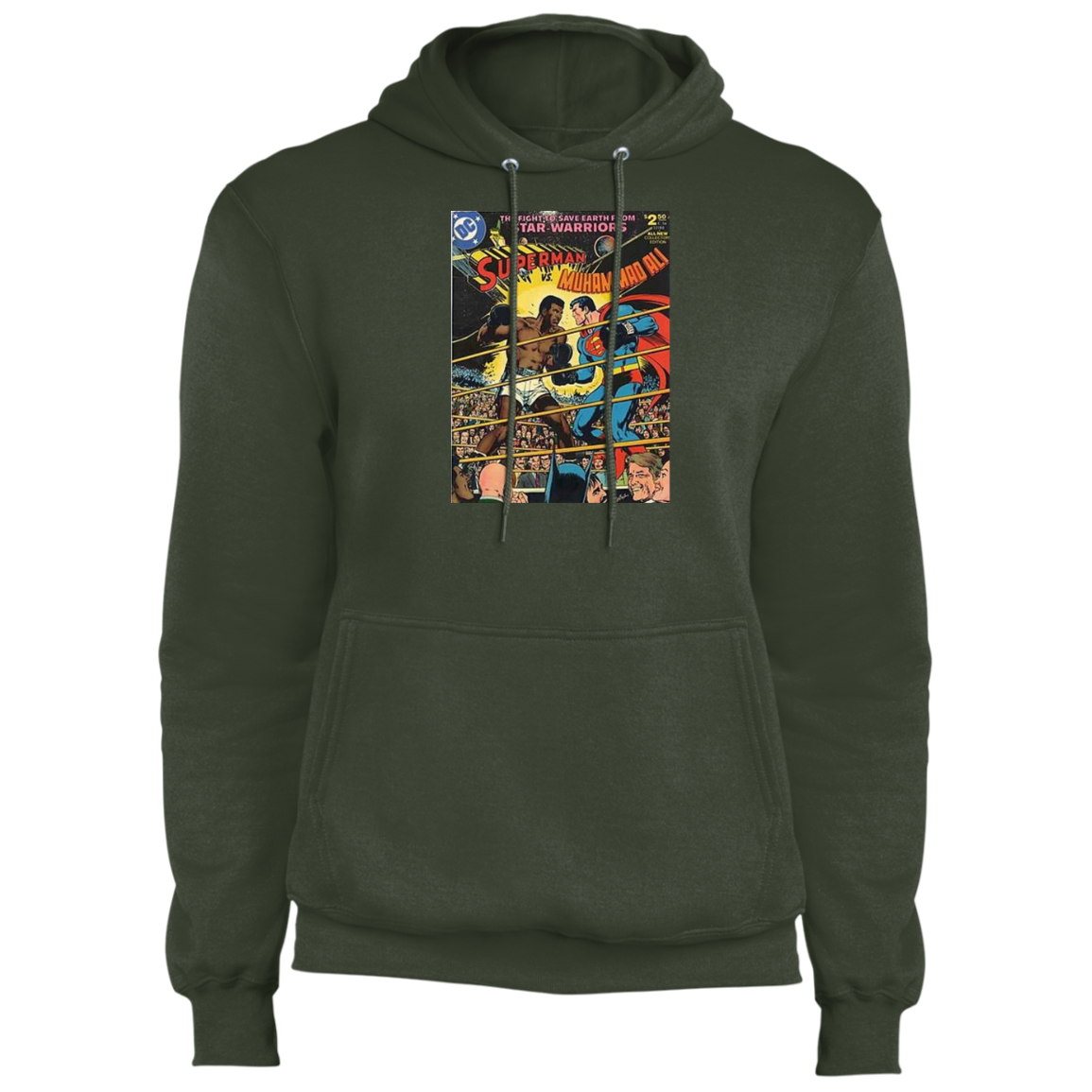 "SUPERMAN VS ALI" Core Fleece Pullover Hoodie