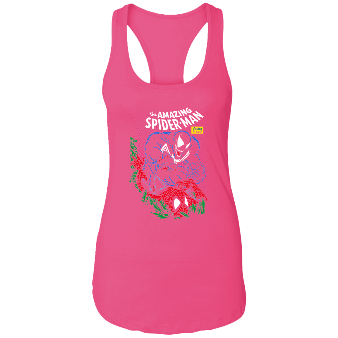 "VENOM IS BACK" Ladies Ideal Racerback Tank