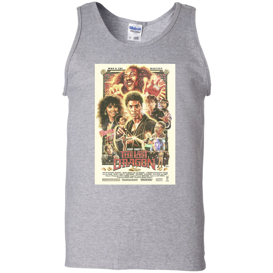 "WHO IS THE MASTER" 100% Cotton Tank Top