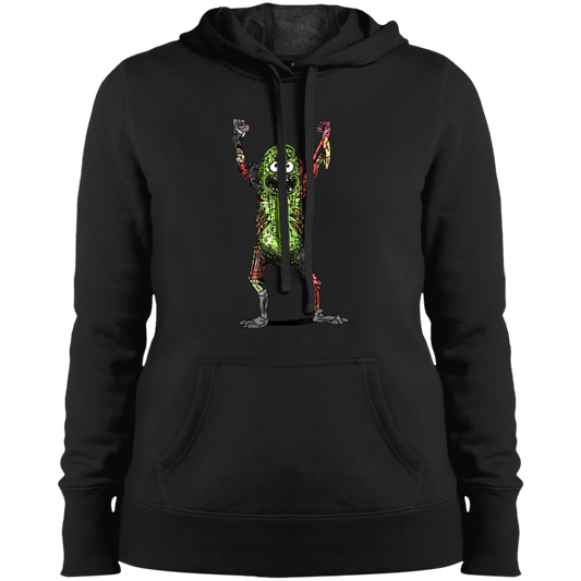 "PICKLE RICK" Ladies' Pullover Hooded Sweatshirt