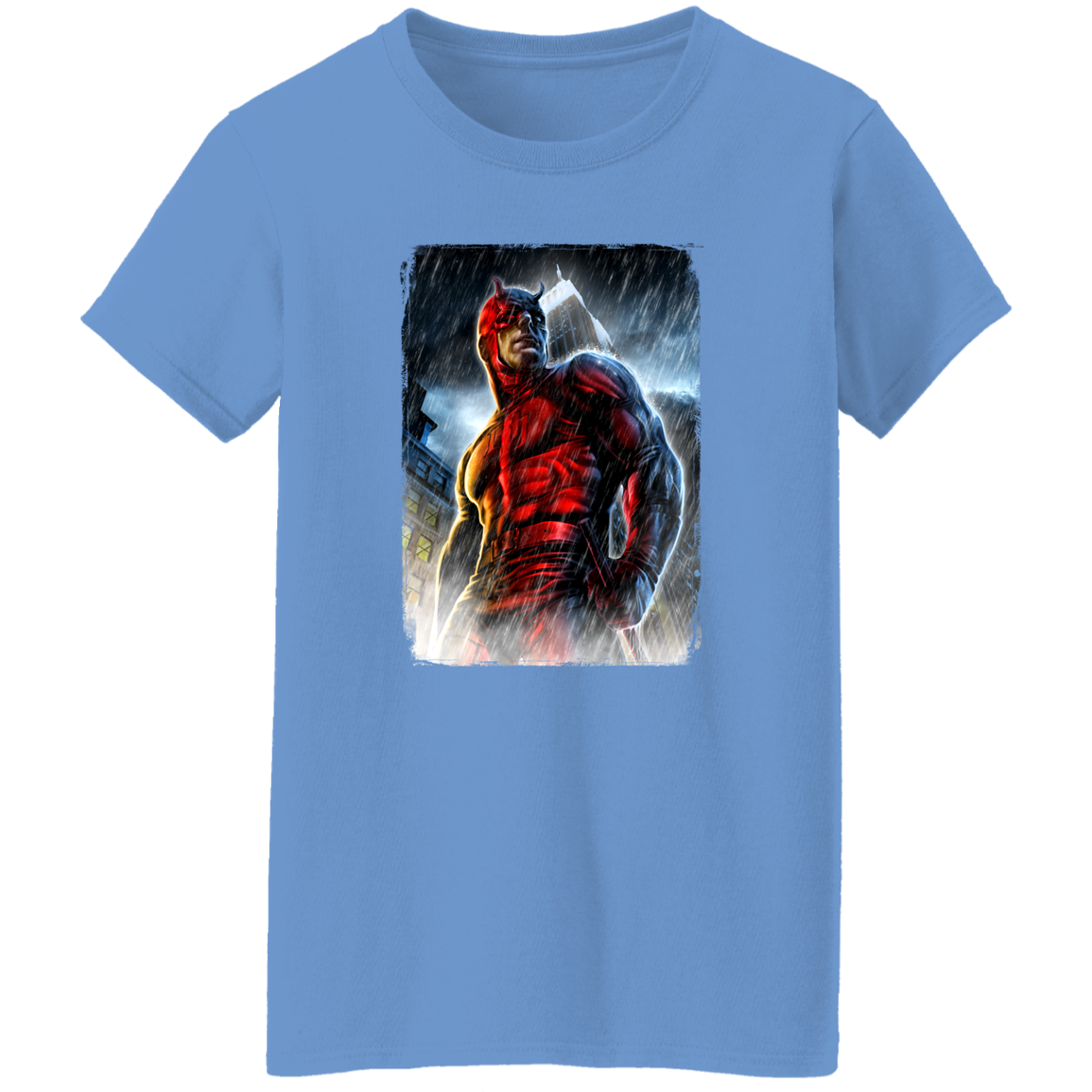 "THE MAN WITHOUT FEAR" Ladies' 5.3 oz. T-Shirt