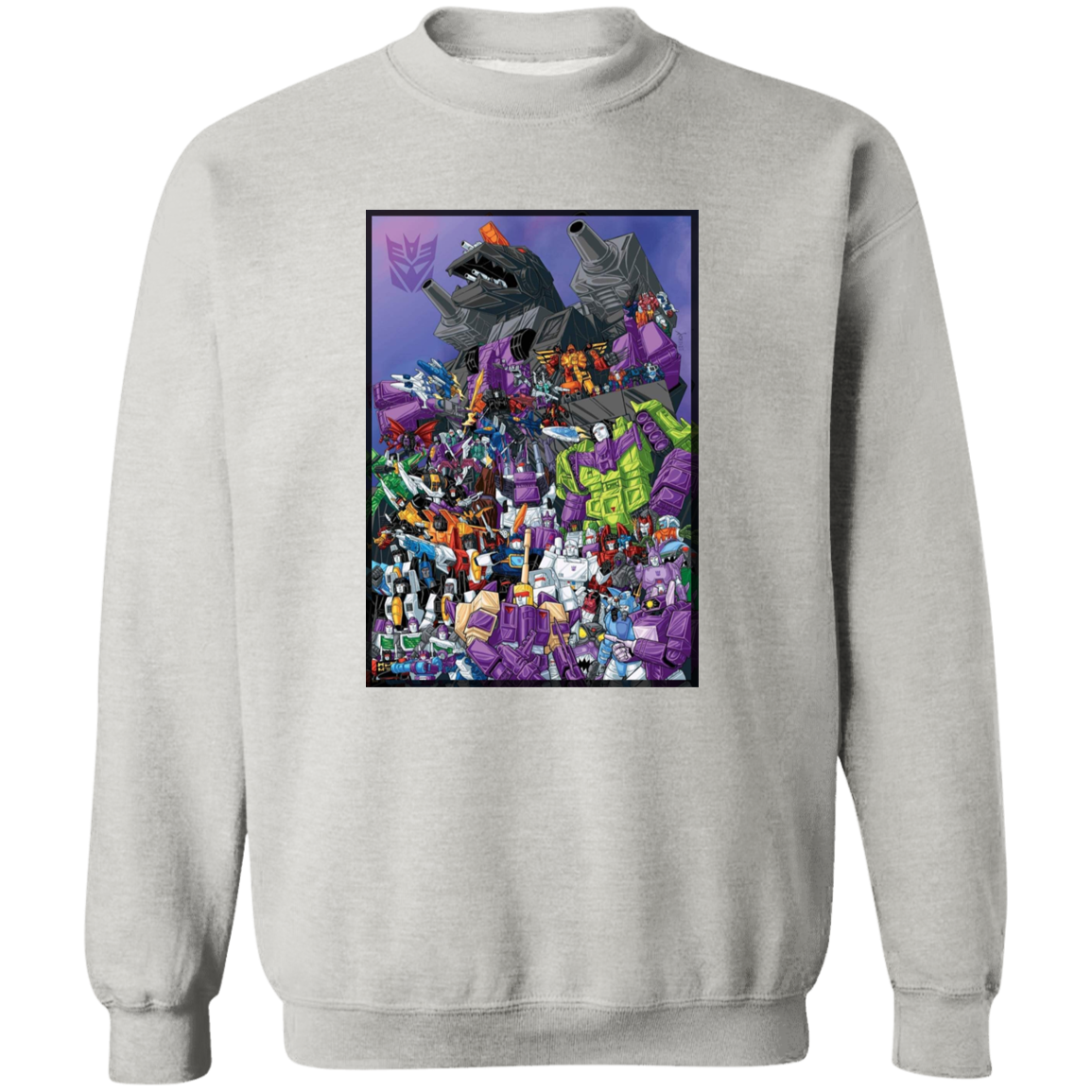 "DECEPTICONS UNITE" Crewneck Pullover Sweatshirt