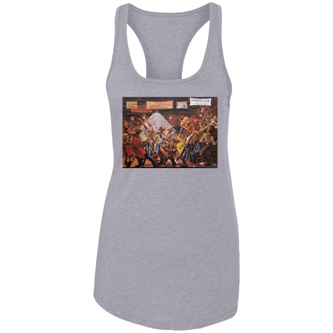 "GOOD TIMES" Ladies Ideal Racerback Tank