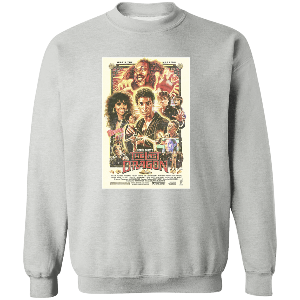 "WHO IS THE MASTER" Crewneck Pullover Sweatshirt