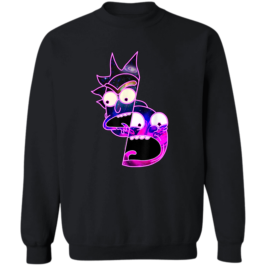 "TRIPPY RICK AND MORTY" Crewneck Pullover Sweatshirt