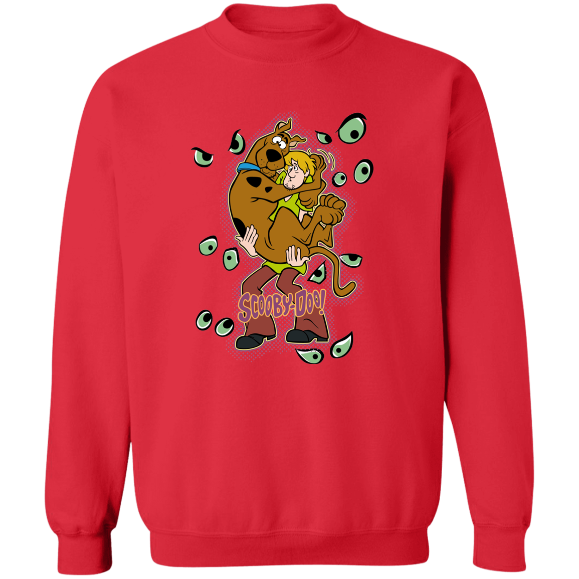 "SCOOBY-DOO" Crewneck Pullover Sweatshirt